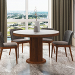 Стол Denver 120, круглый матовый