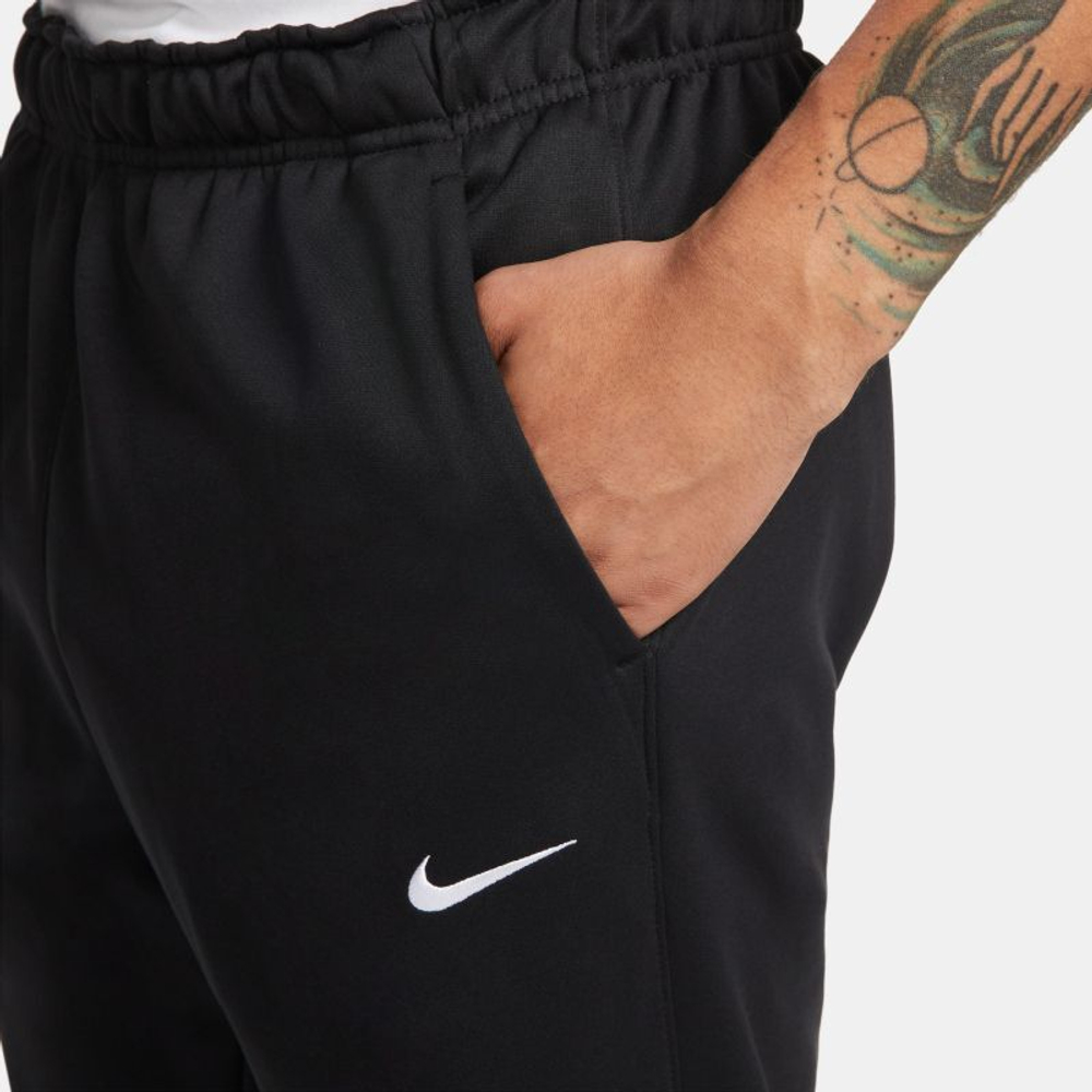 Мужские теннисные штаны Nike Therma Fit Pant - black/black/white