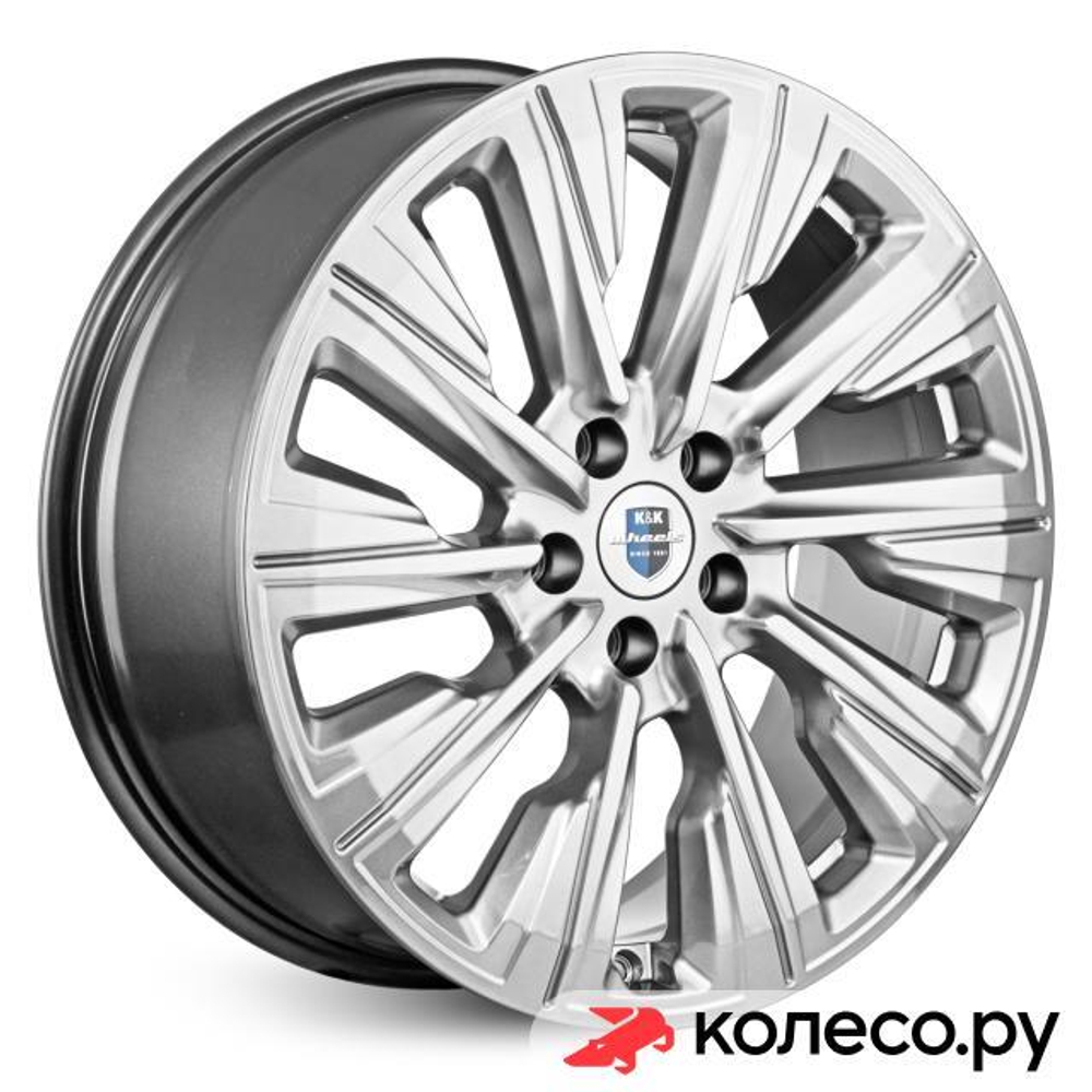 Галего (КС1039) 7.5x19/5*108 D65.1 ET42 Дарк платинум