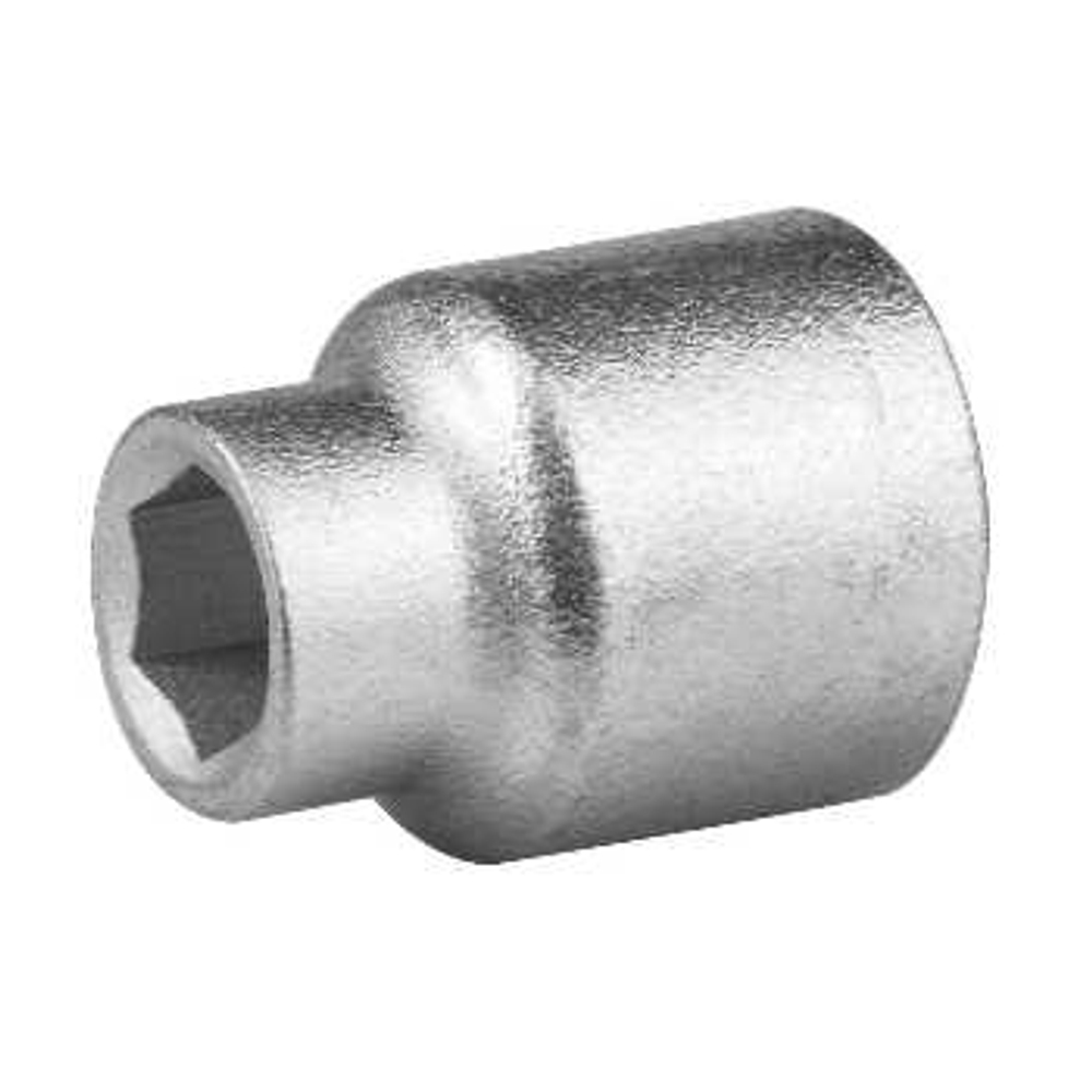 Торцовая головка 8 мм, 1/2" шестигранная оцинкованная НИЗ, 2772-08