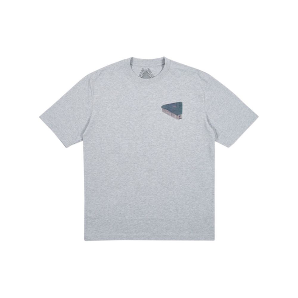 PALACE Palazzo T-Shirt Grey Marl T