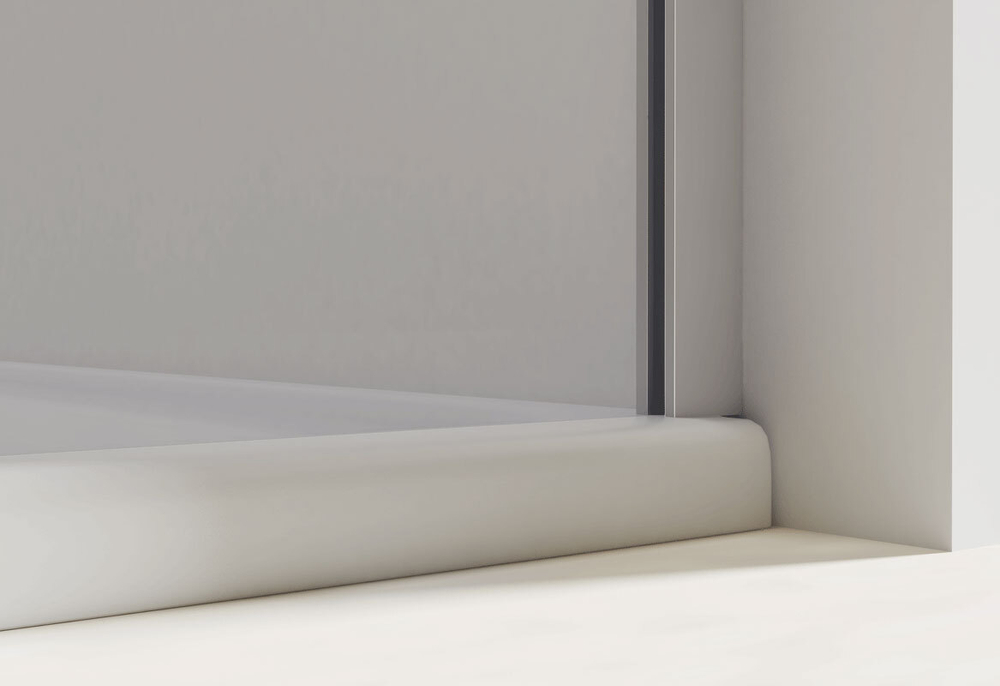 Душевая дверь Extra VDP-1E8090CG, 800/900, хром, стекло тонированное