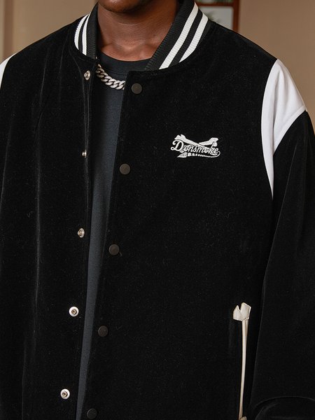 [FROM MOSCOW] Куртка DONSMOKE "Bone Logo" Velour Jacket