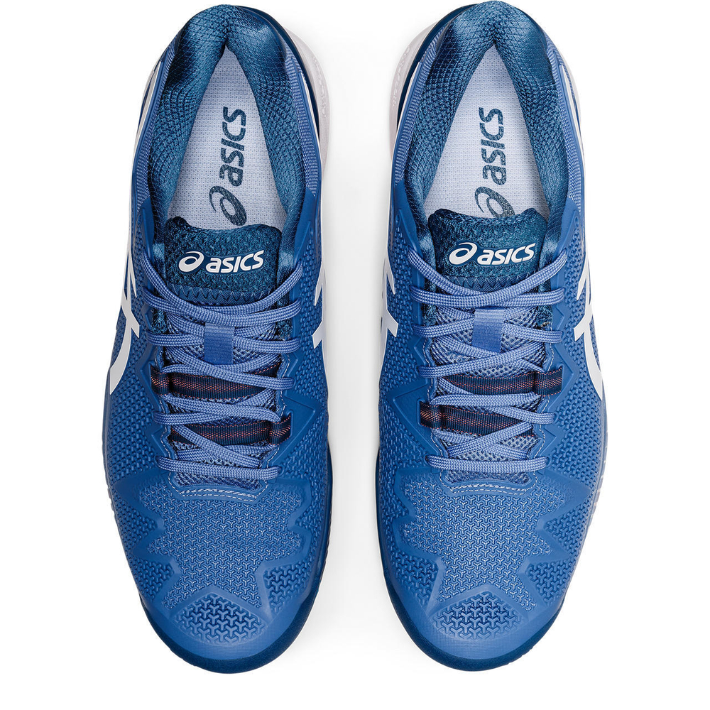 Мужские кроссовки теннисные Asics Gel-Resolution 8 Clay - blue harmony/white