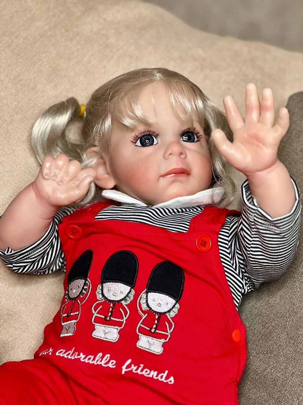 Кукла Реборн мягконабивная 60см в пакете (FA-232)