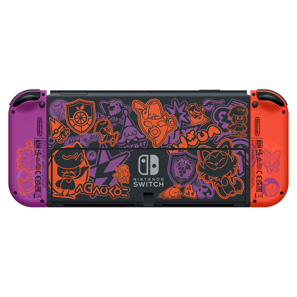 Портативная игровая консоль Nintendo Switch (OLED-модель), Pokemon Scarlet & Violet Edition