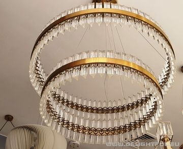 Люстра Saturno by Baroncelli 80+60 cm