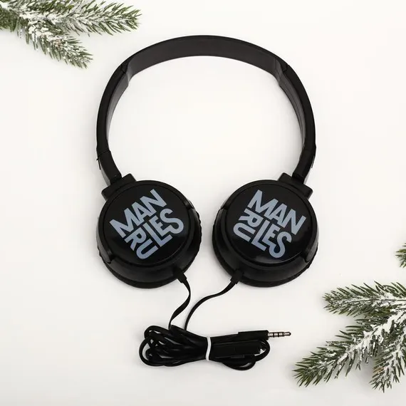 Наушники накладные «Santa», с микрофоном