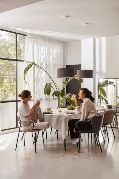 Стул Ciselia темно-серый шенилл