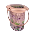 Ведро-туалет 17л. Плетёнка (декор)