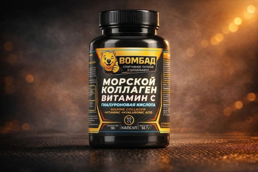 Морской коллаген с витамином С "ВОМБАД"