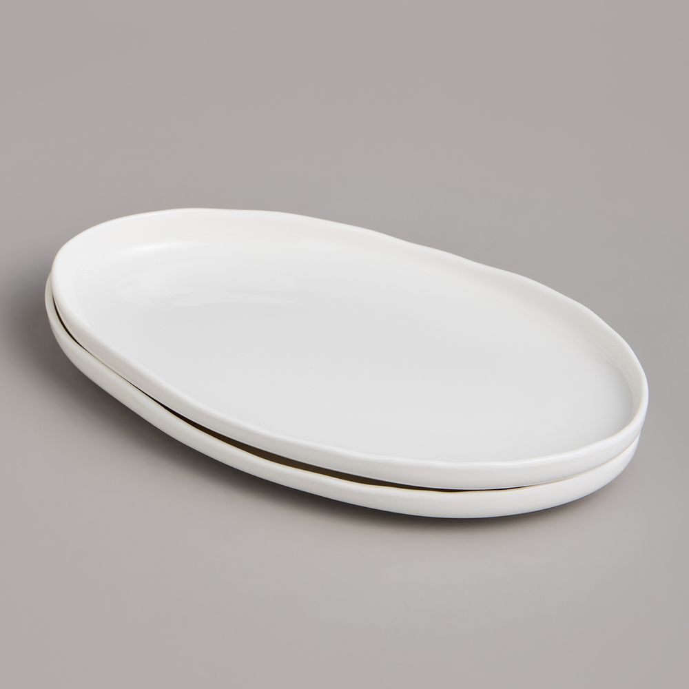 НАБОР БЛЮД LEFARD "FASHION" ОВАЛЬНЫХ 2 ШТ. 23,5*14*3 СМ