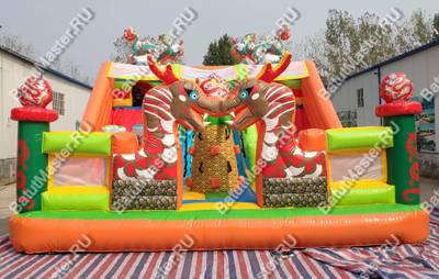 Коммерческий надувной батут "Фестиваль Драконов"