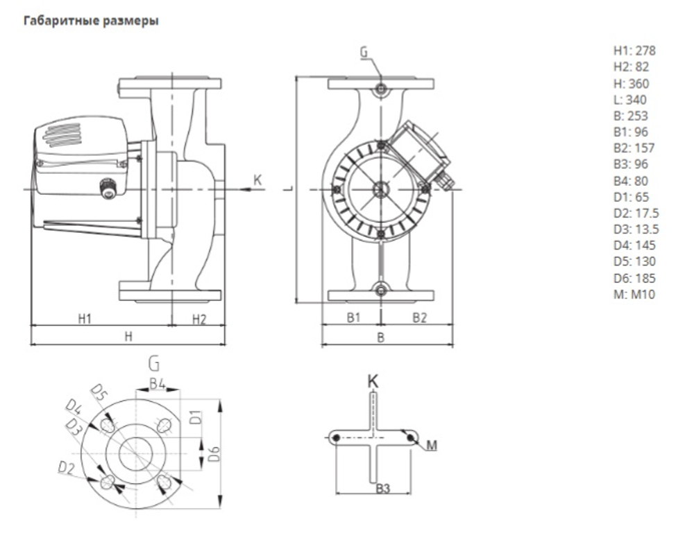 Насос NOZ 65/15 DM S3