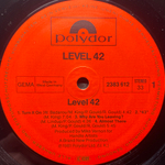 Level 42 ‎– Level 42 (Германия 1981г.)