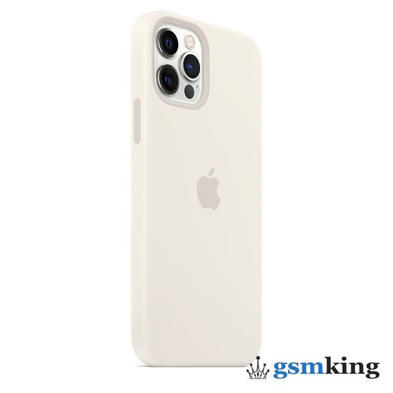 Apple Silicone Case with MagSafe iPhone 12 | 12 Pro White (Белый) MHL53ZM/A