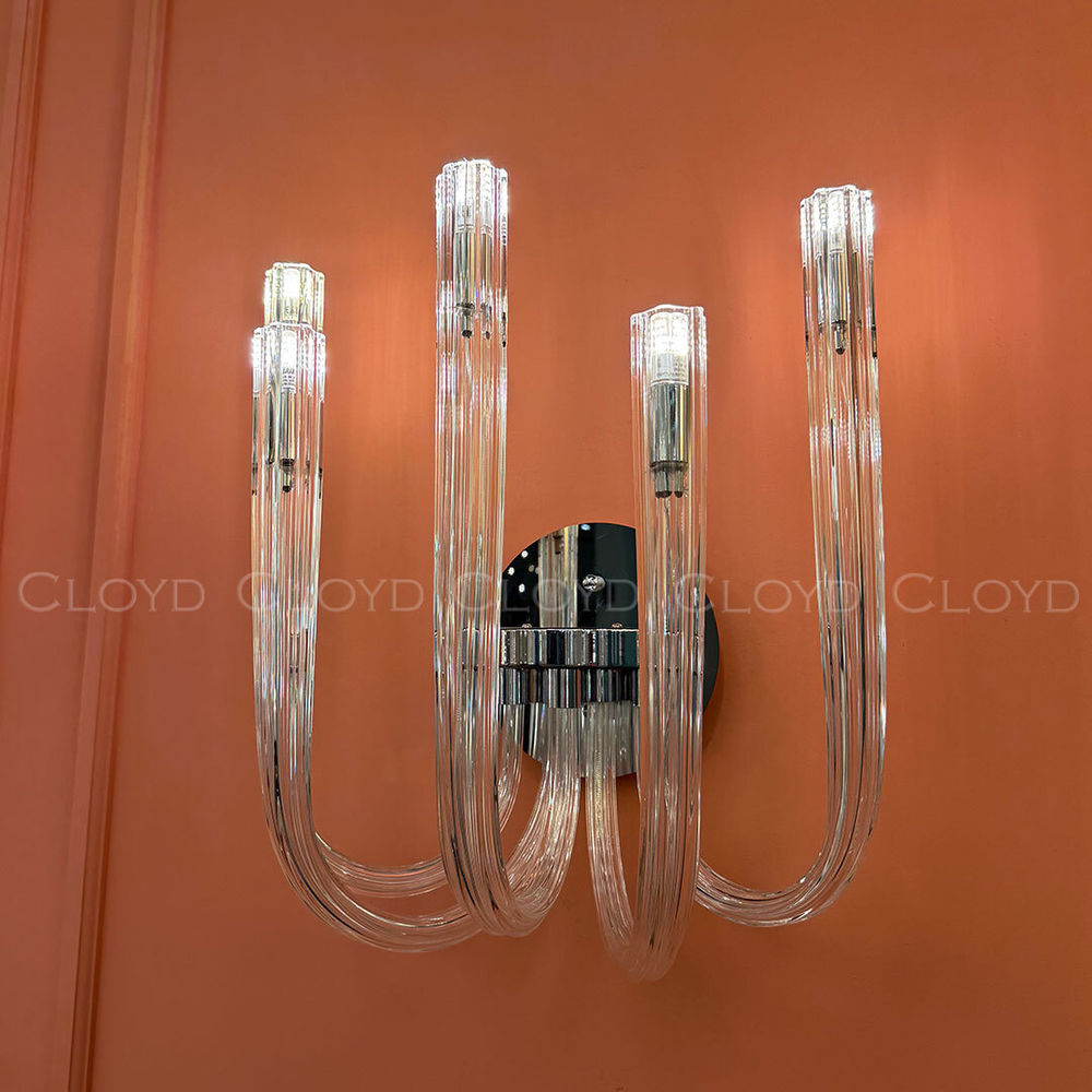 Бра Cloyd AEDA W5 / шир. 35 см - хром (арт.20465)