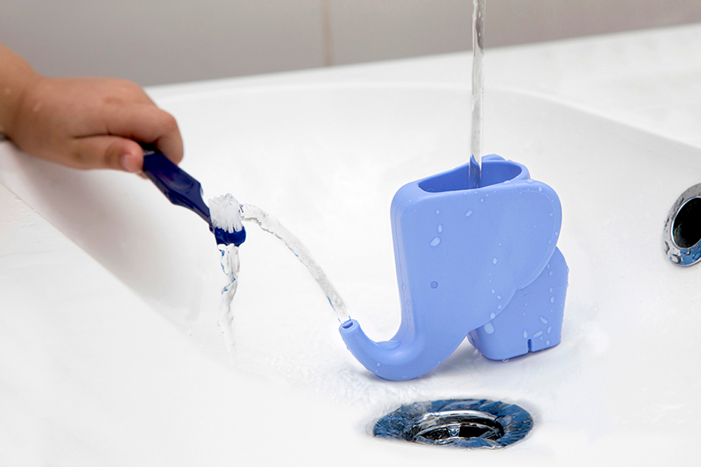 Емкость для ополаскивания рта jumbo jr. голубая