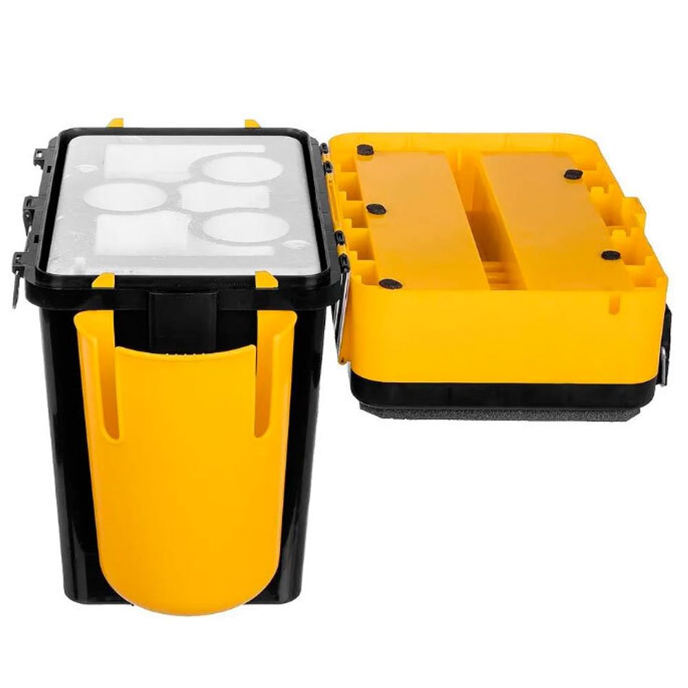 Ящик FishBox Thermo с термоконтейнером (19л/8,5л) черно-желтый (T-FB-T-19-8-BY) Helios