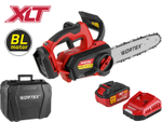 Аккум. пила цепная WORTEX CEC 2518-3 в чем. ALL1 XLT SET БЕСЩЕТ., 18 В, 25.4 см