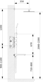 Душевой комплект Timo Petruma SX-5049/00SM
