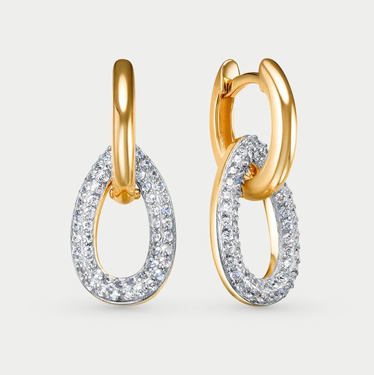 Серьги золотые