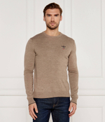 Шерстяной свитер Aeronautica Militare - бежевый(MA1388L415)