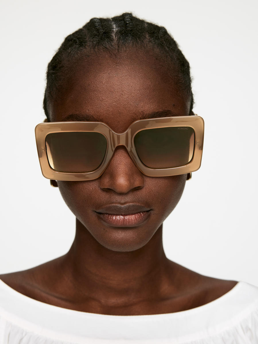 ARKET Солнцезащитные очки Lana, бежевый