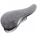 Расческа массажная «Компактная-блекс», цвет серебро, 19см (в коробке)