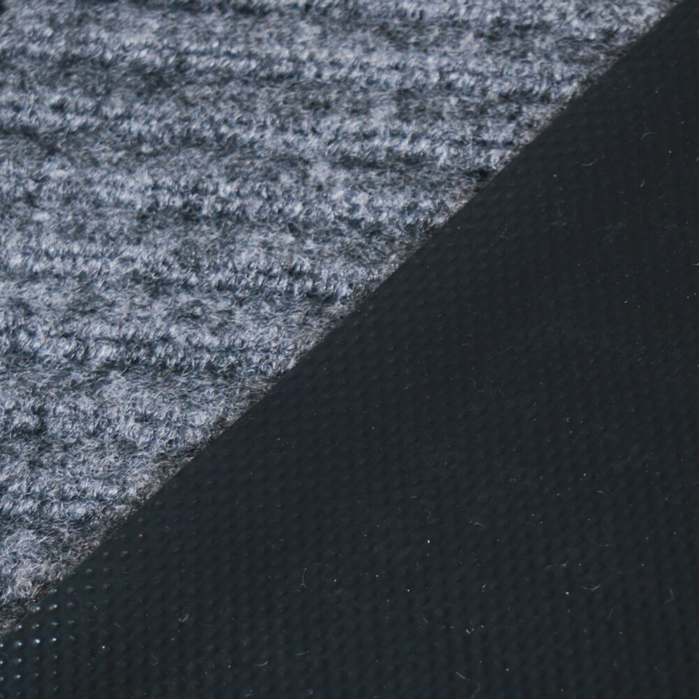 Коврик 40*60см влаговпитывающий ребристый, серый