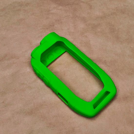 Чехол для Garmin Alpha 200i / 300i силиконовый , открытый gps приемник (Лайм)