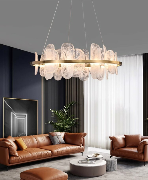 Подвесной дизайнерский светильник Vitre Circular by Hubbardton Forge