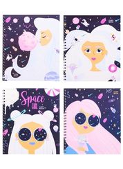 Dəftər \ Тетрадь Space girls 96 листов