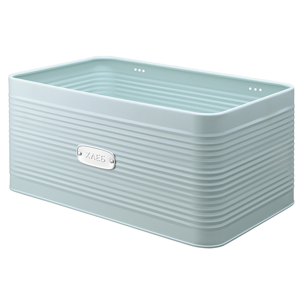 Хлебница 33х21х16см Smart Solutions Irmel голубая