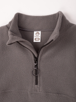 Олимпийка флисовая на молнии "Графитовый"