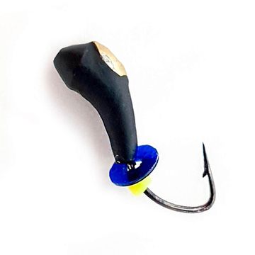 Мормышка перевертыш3 со спилом-коронка 421 Volfram37