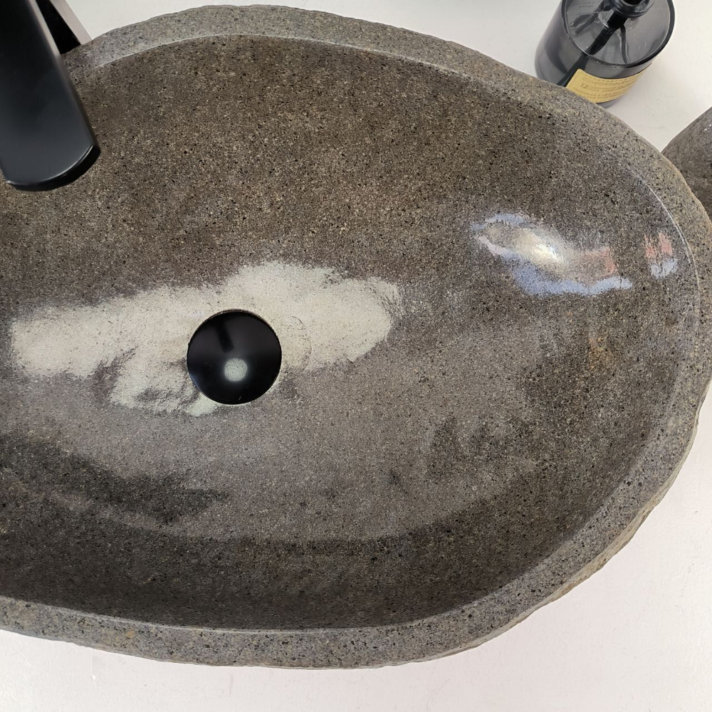 Каменная раковина из речного камня RS-05540 (60*37*15) 0857 из натурального камня