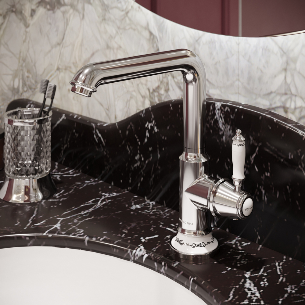 Смеситель для раковины STWORKI Свендборг S02020CR хром