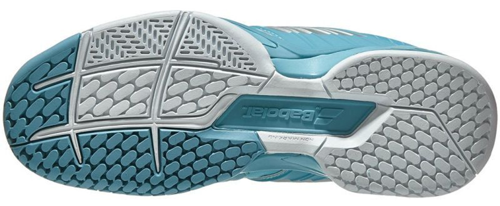 Женские Кроссовки теннисные Babolat Propulse Fury AC Women - porcelain blue