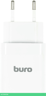 Сетевое зарядное устройство Buro BUWE1 белый (BUWE10S200WH)