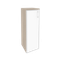Оникс Шкаф средний узкий левый O.SU-2.4 R (L) white  400*420*1207