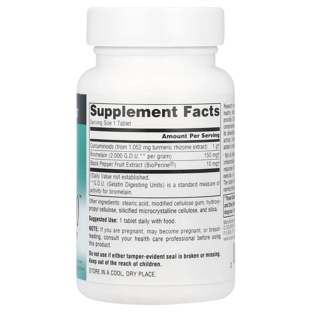 Source Naturals, Куркума 1000 ™, 1000 мг, 30 таблеток