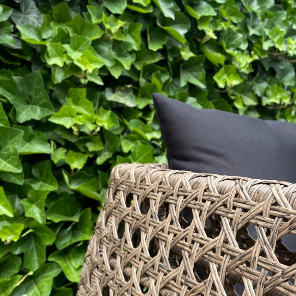 Комплект плетеной мебели Tagliamento Bounty, песочный, черный