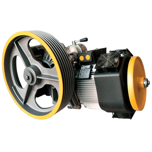 Лебедка SICOR MR14  7.5 кВт  КВШ 480х4х12 с частотным регулированием (без рамы и отводного блока) SICOR.