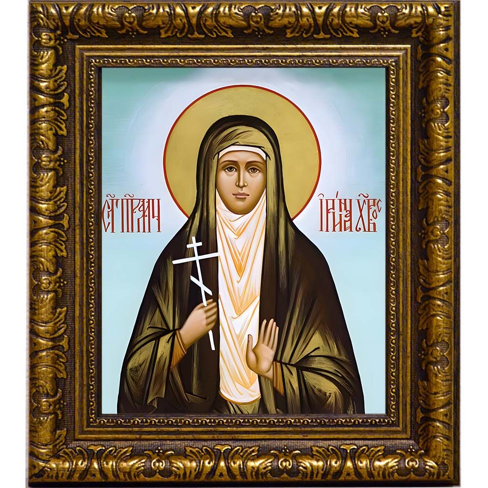 Ирина Хвостова преподобномученица. Икона на холсте.
