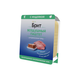 Влажный корм BRIT PREMIUM воздушный паштет для щенков мини пород, индейка 14 упаковок по 100г