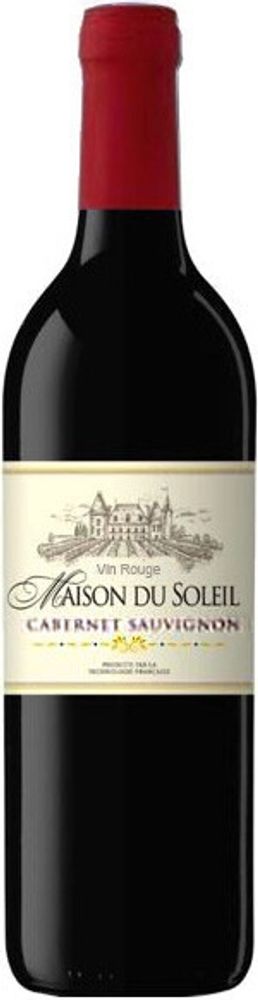 Вино МЕЗОН ДЮ СОЛЕЙ КАБЕРНЕ СОВИНЬОН Вино МЕЗОН ДЮ СОЛЕЙ КАБЕРНЕ СОВИНЬОН