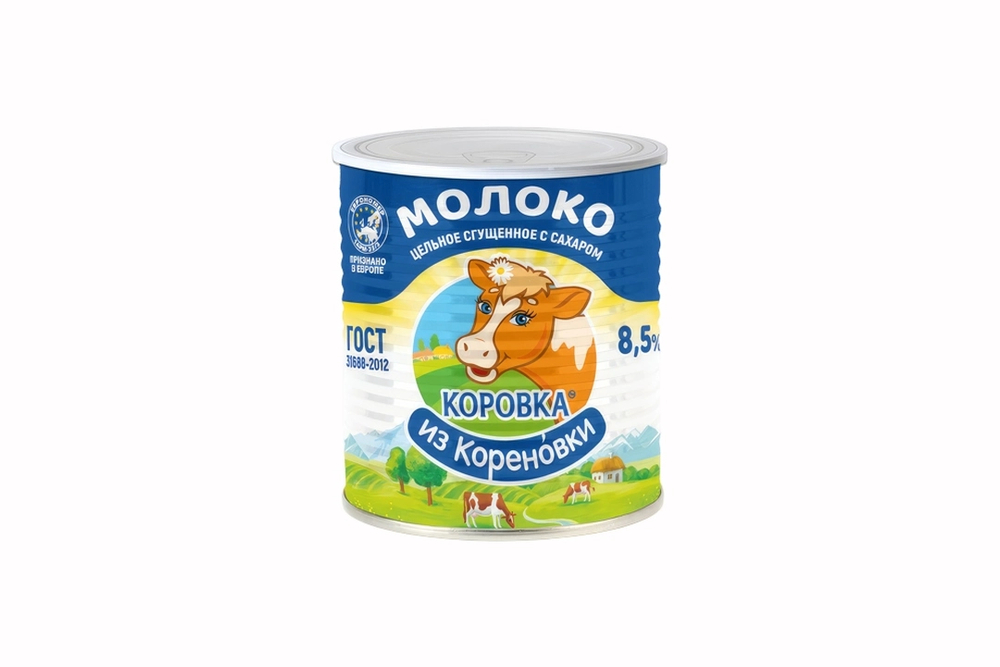 Коровка из Кореновки Молоко Сгущенное Цельное 360гр