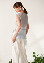 Топ-майка из органзы