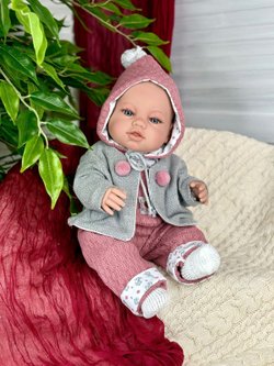 Кукла Berbesa виниловая 42см Recien Nacido (5124K)